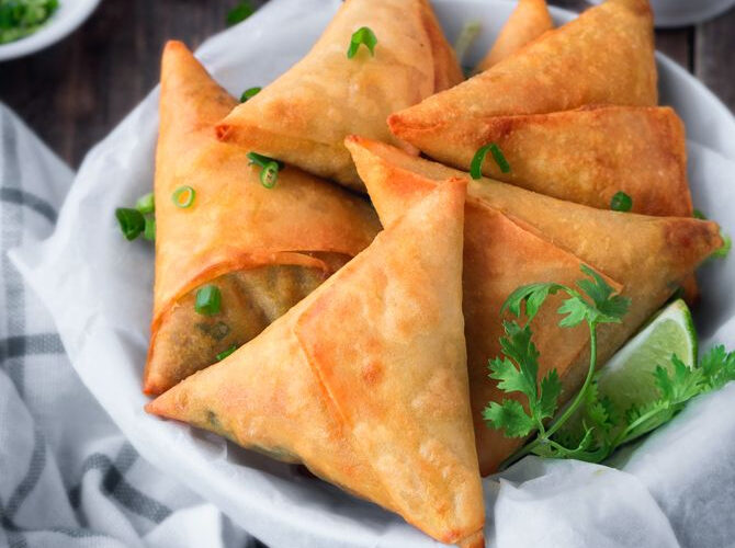 Qeema Samosa
